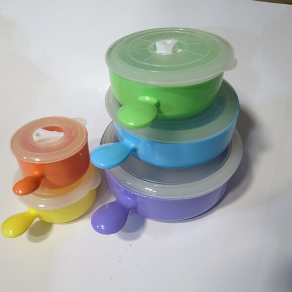 Source Unknown Multicolor Stackable Kitchen Bowls - Picture 3 of 4
